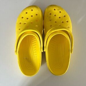 Yellow Crocs